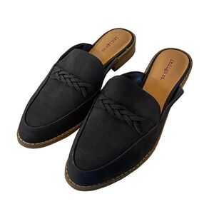 indigo rd. Dark Blue Faux Suede Pointed Toe Slip-Ons in Ladies Sz. 9M